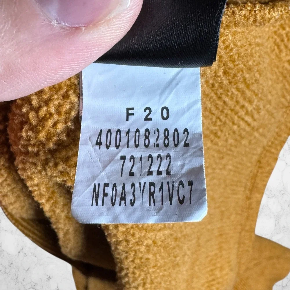 The North‎ Face Mens Quarter Zip Fleece Pullover Brown NF0A3YR1VC7 XL